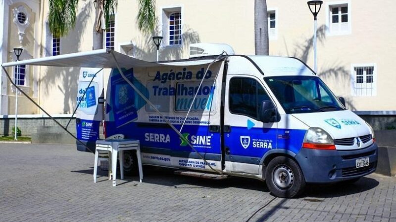 Sine Móvel estará com 1000 vagas de emprego disponíveis na Serra nesta quinta-feira (16)