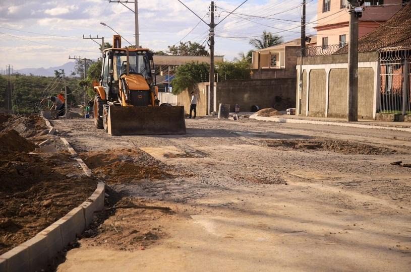 Residencial Centro Serra: Obras de drenagem e pavimentação avançam em ritmo acelerado
