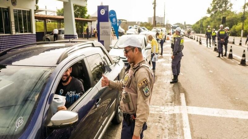 Parceria entre Núcleo de Educação para o Trânsito e Detran promove ação educativa na Serra