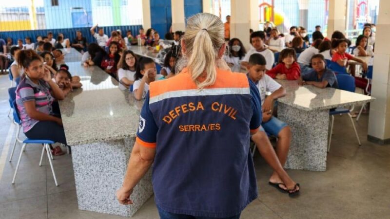 Projeto Educativo “Defesa Civil nas escolas” ensina estudantes sobre riscos
