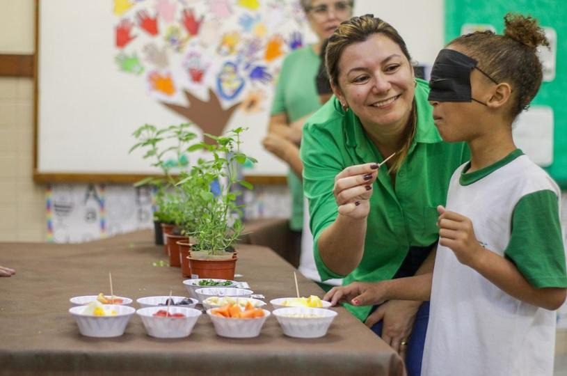 Explorando os Sentidos: alunos da Serra celebram o Setembro Verde com atividades sensoriais
