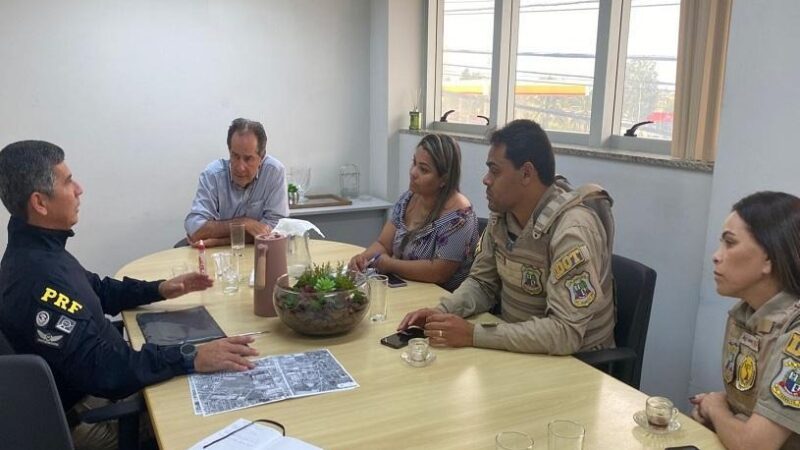 Secretaria de Obras, Departamento de Trânsito e Polícia Rodoviária Federal unem forças para abordar a Mobilidade Urbana