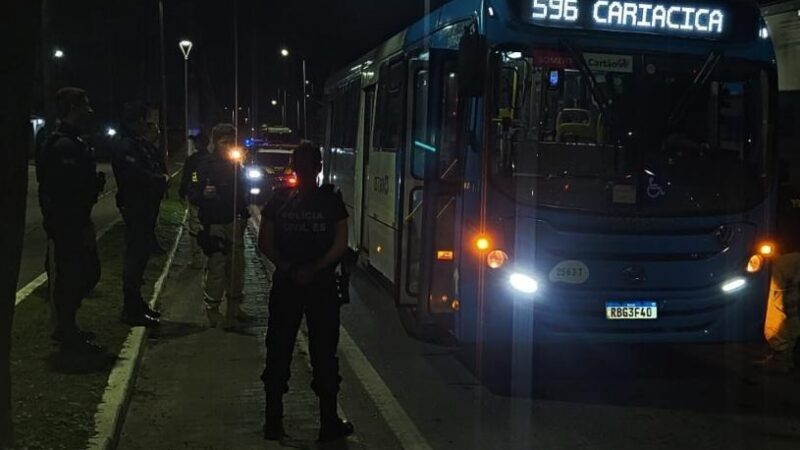 Guarda Civil Municipal realiza operação integrada nos transportes coletivos na Serra