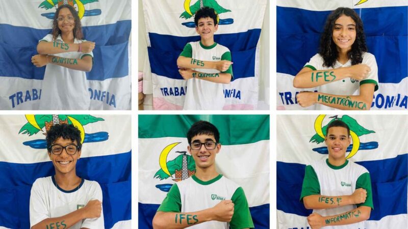 Sete alunos da escola da Serra conquistam aprovação no Ifes, com dois deles liderando em primeiro lugar