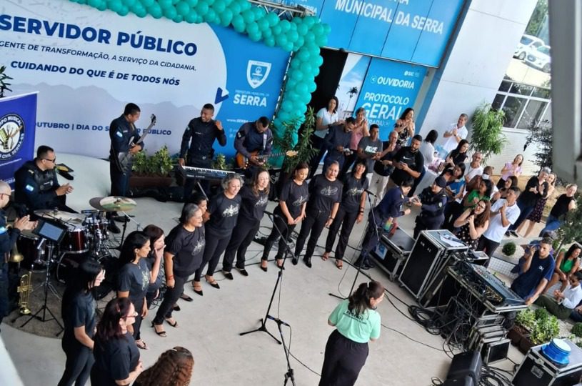 Serra celebra o mês do Servidor Público com sucesso
