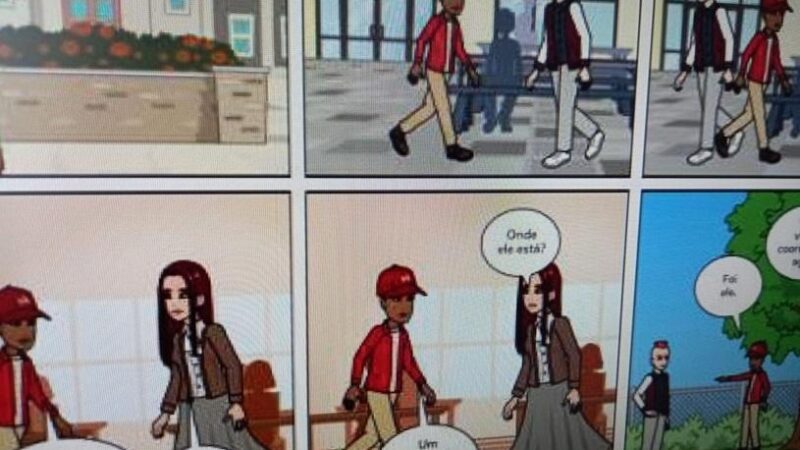 Estudantes da Serra apresentam quadrinhos que celebram a cultura da paz nas escolas