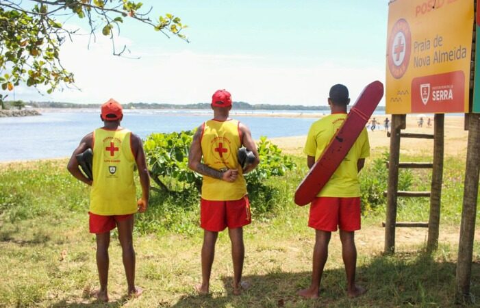 Serra amplia horário de salva-vidas na temporada de calor