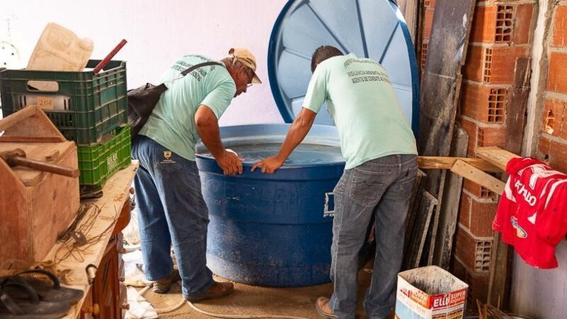 Cinco bairros da Serra recebem visitas domiciliares no Combate à Dengue