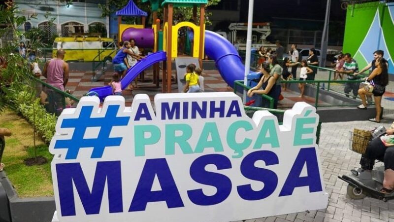 Bairro de Fátima celebra a inauguração de praça revitalizada e iluminação em LED