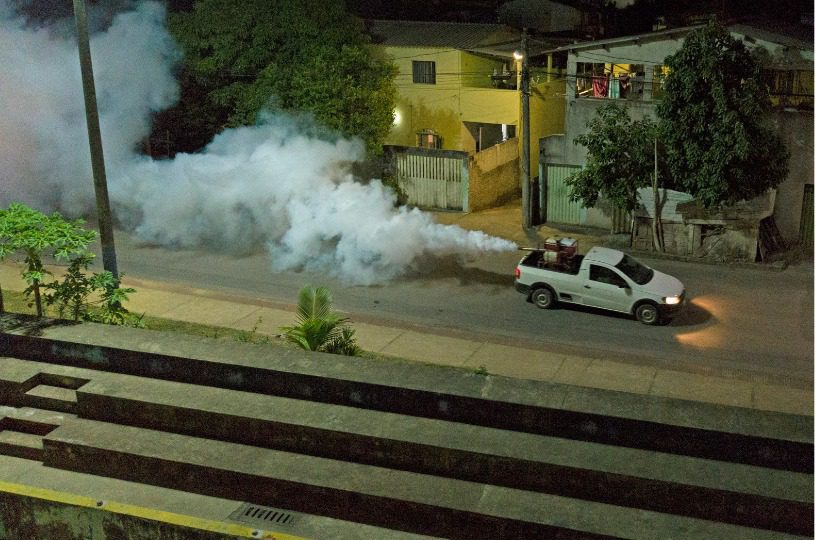 Fumacê passa por 45 bairros da Serra nesta semana