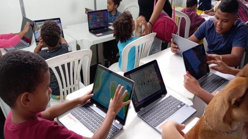 Educação do Serra + Cidadã abre espaço de leitura e entretenimento infantil