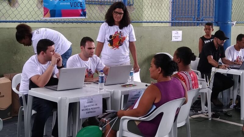 Vila Nova de Colares recebe mutirão de serviços em benefício da comunidade