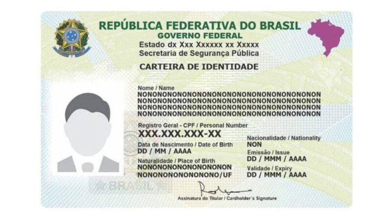 Estado abre 5 mil vagas para tirar nova carteira de identidade gratuitamente