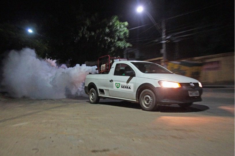 Fumacê vai circular por 44 bairros da Serra durante esta semana