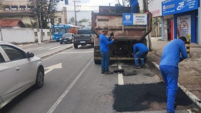 Serra inicia operação tapa-buraco nas principais vias a partir de sábado (11)