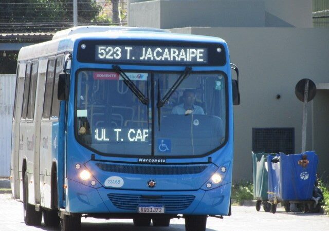 Passagem do Transcol passa a custar R$4,90 a partir deste domingo (12)