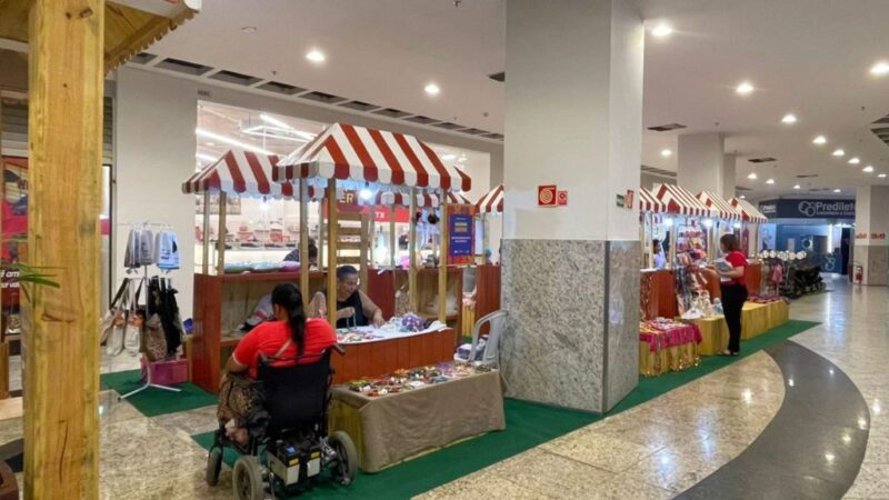 Mercadinho Criativo oferece opções de produtos artesanais em shoppings da Serra